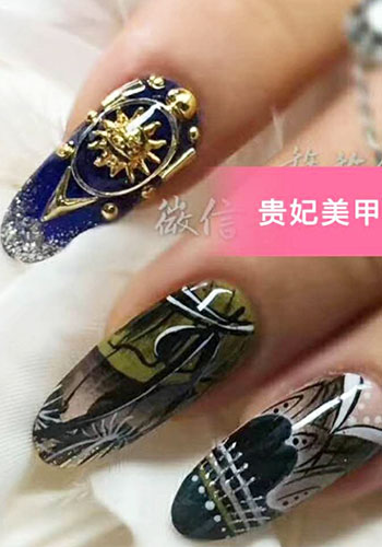 艺术指甲全修班